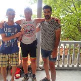 160. od lewej Artur właściciel Peace Hostel, polecam, z prawej Navid z Iranu